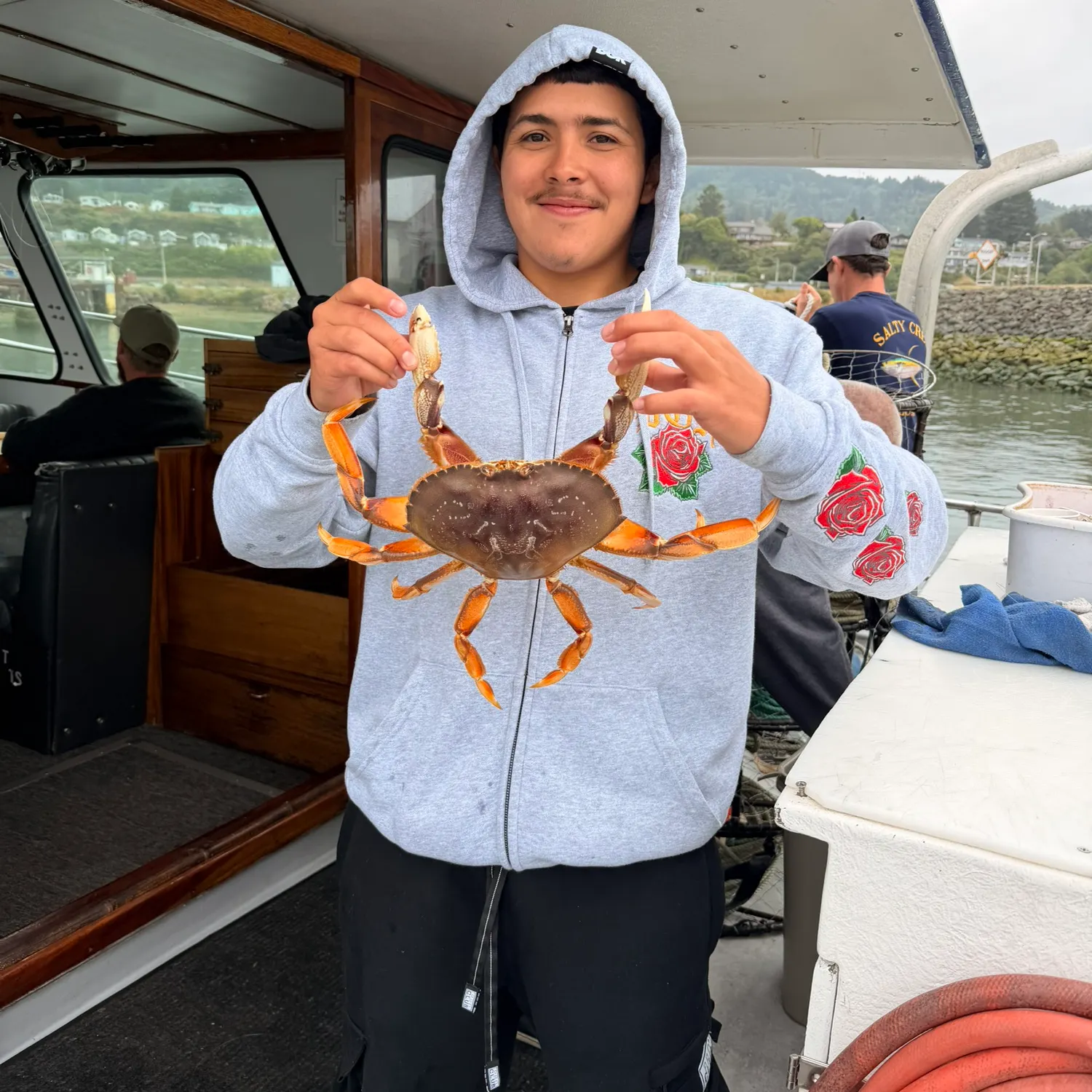 Red rock crab caught on Fishbrain
