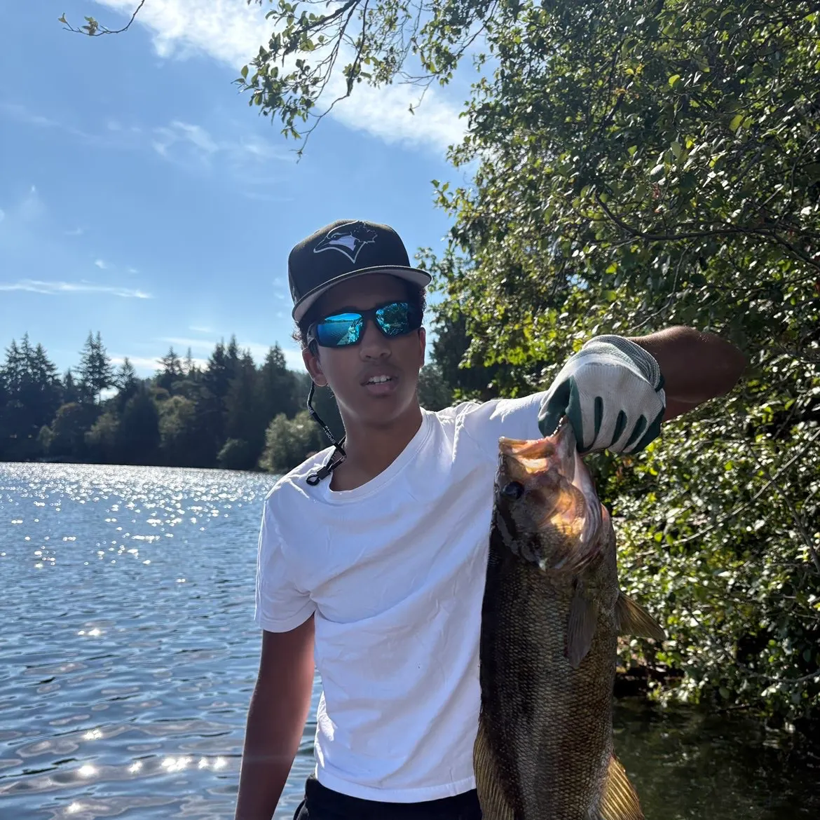 Smallmouth bass caught on Fishbrain