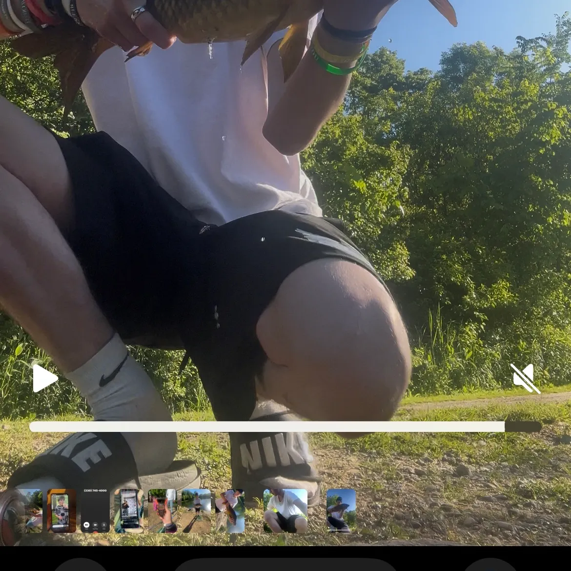 recently logged catches