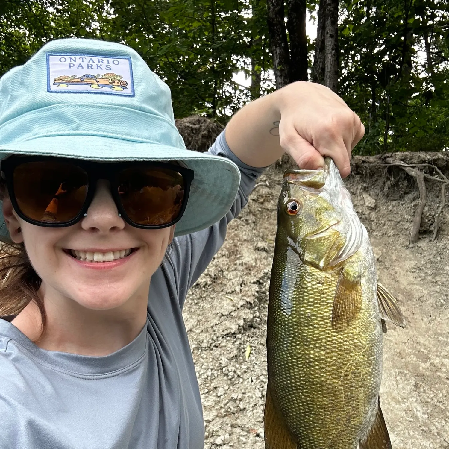Smallmouth bass caught on Fishbrain