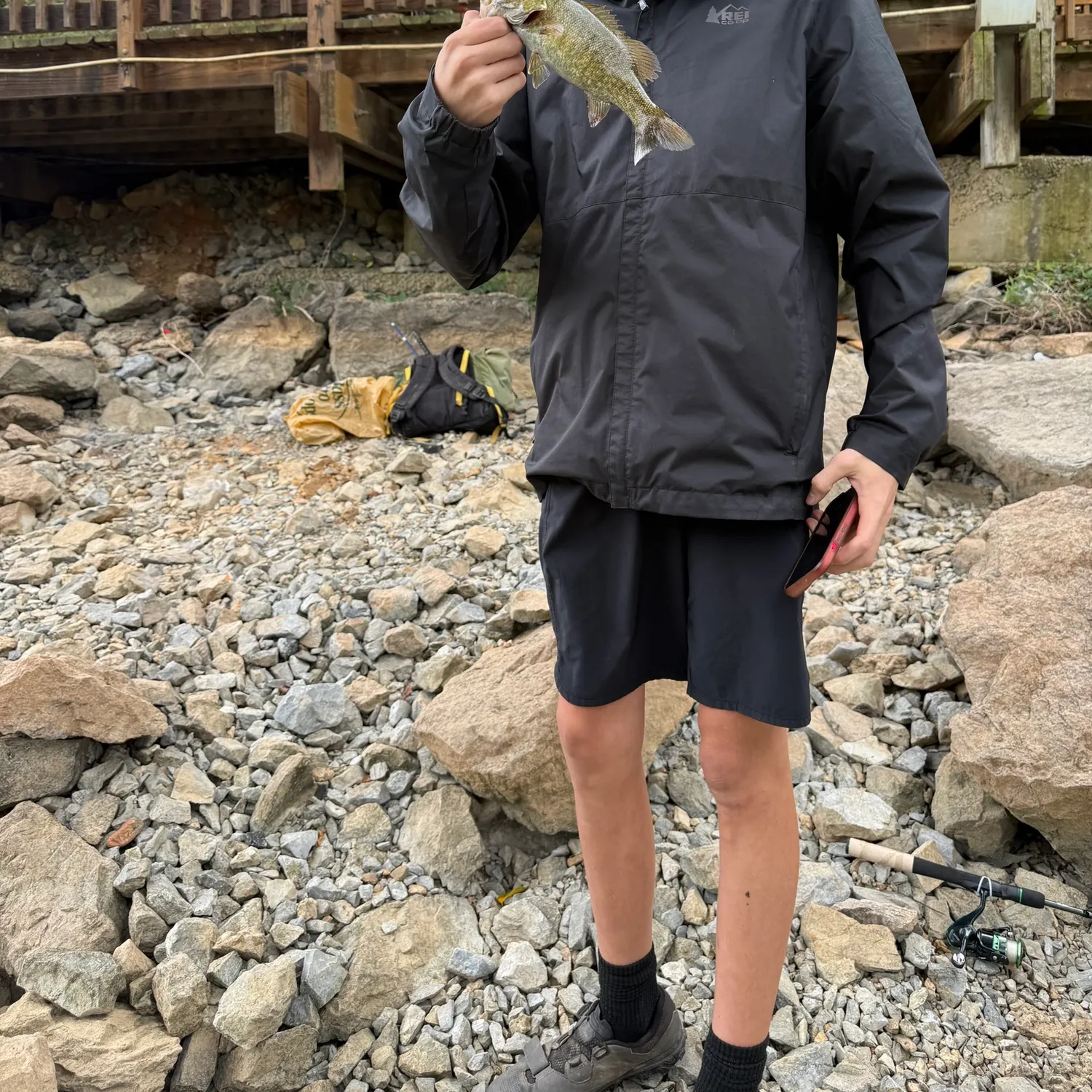 Smallmouth bass caught on Fishbrain