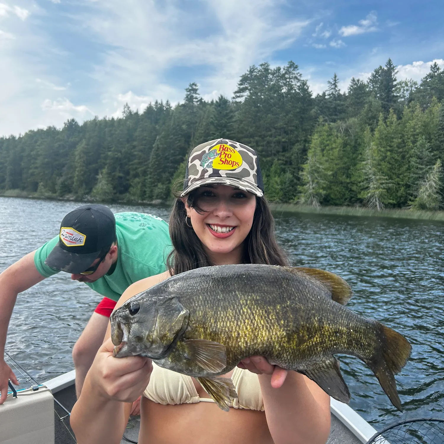 Smallmouth bass caught on Fishbrain
