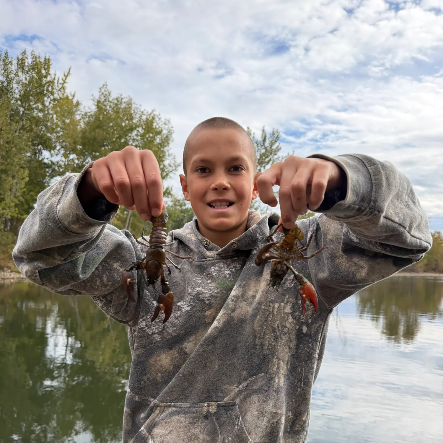 The most recent Northern clearwater crayfish catches on Fishbrain