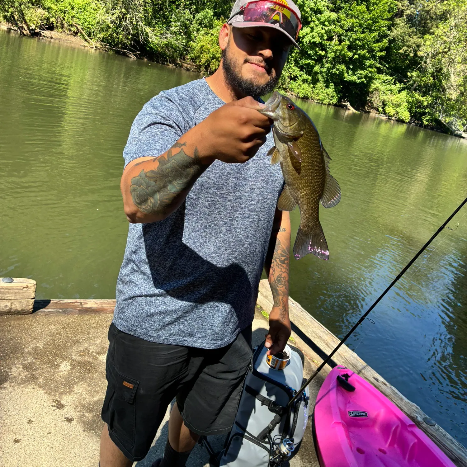 recently logged catches