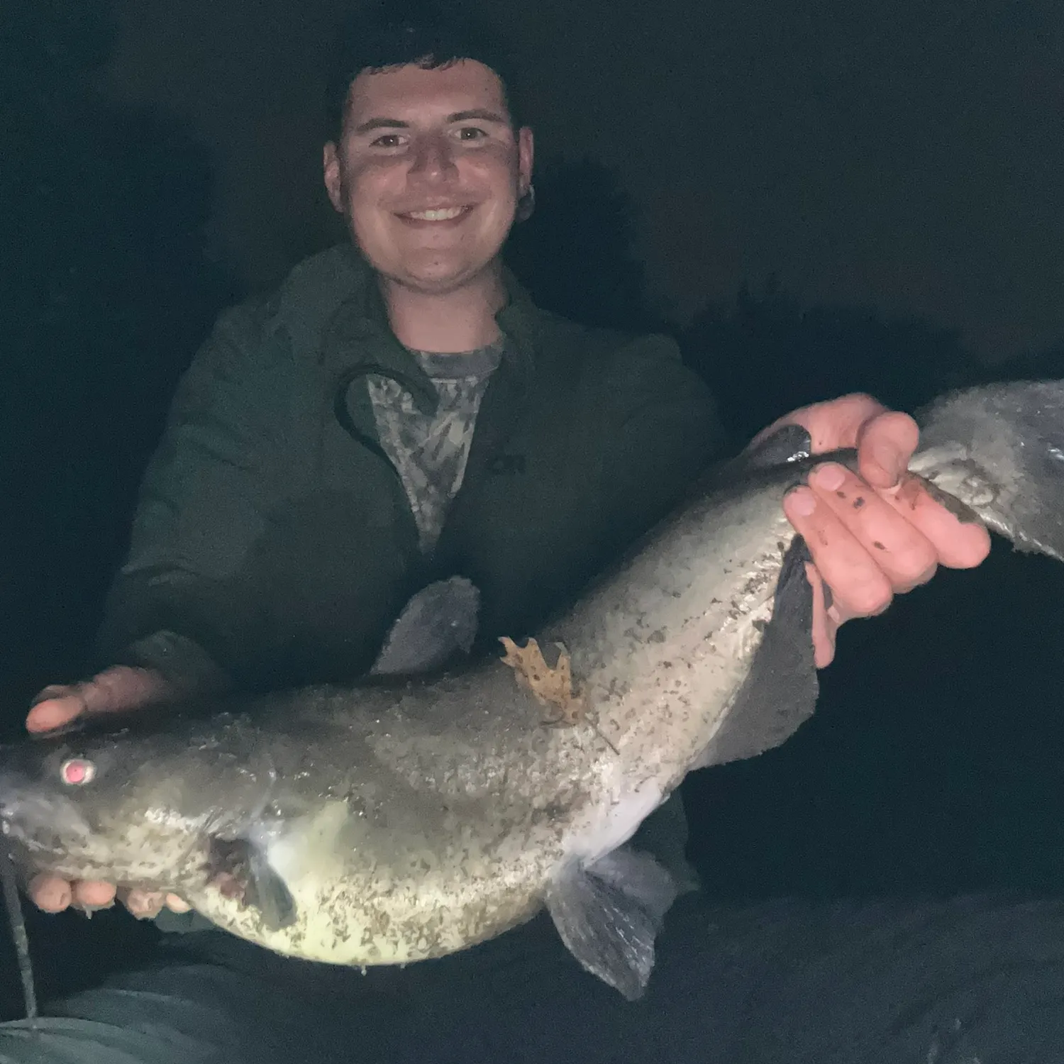 Channel catfish caught on Fishbrain