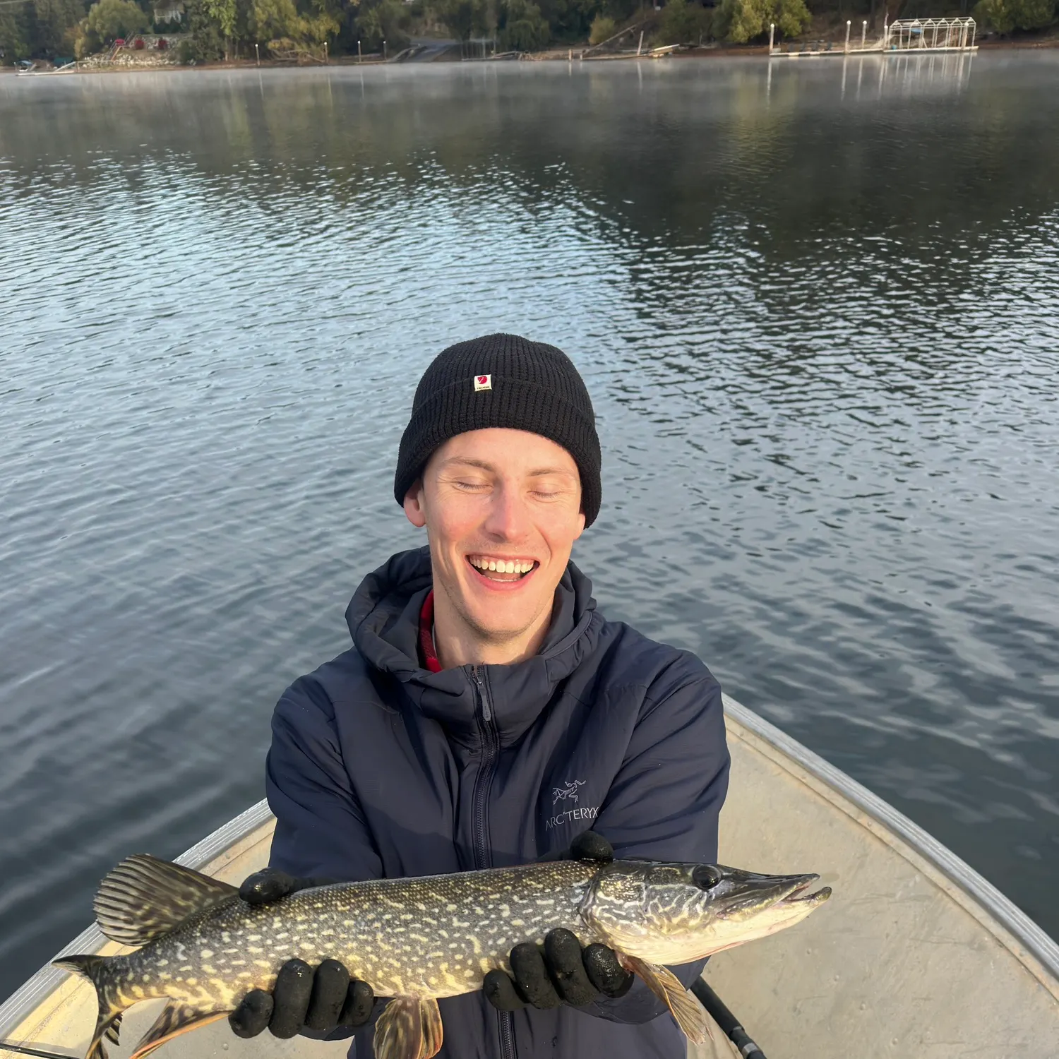 Northern pike caught on Fishbrain