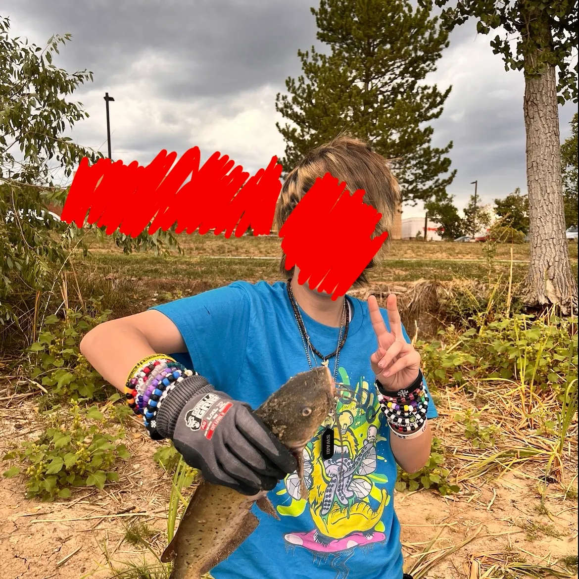 Channel catfish caught on Fishbrain