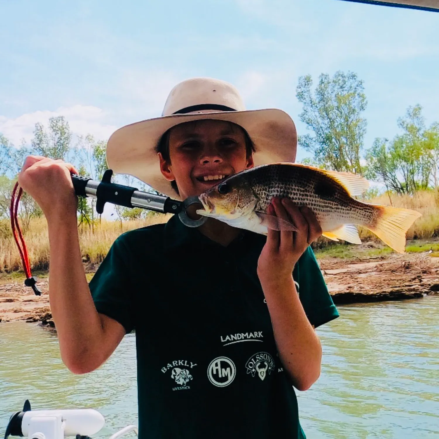 Moses perch caught on Fishbrain