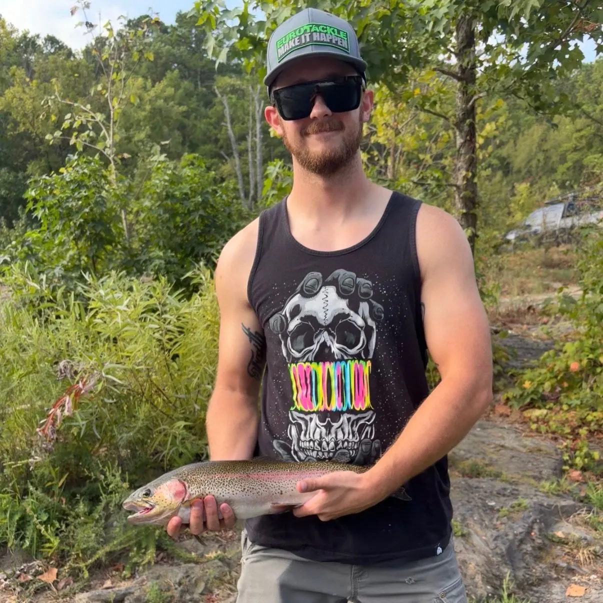 Rainbow trout caught on Fishbrain