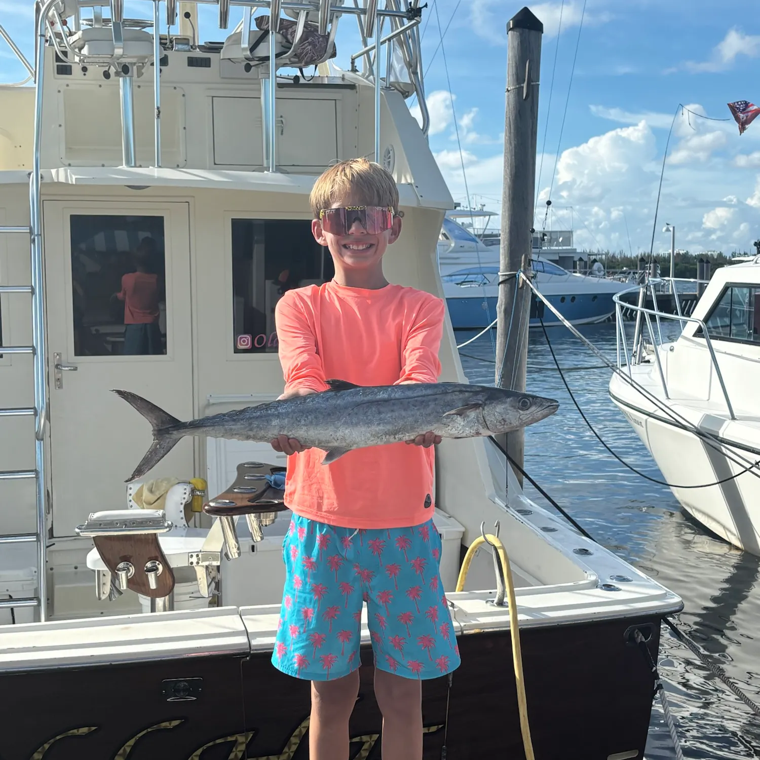 King mackerel caught on Fishbrain