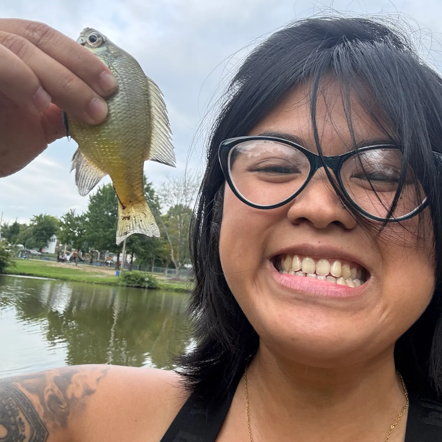Bluegill caught on Fishbrain