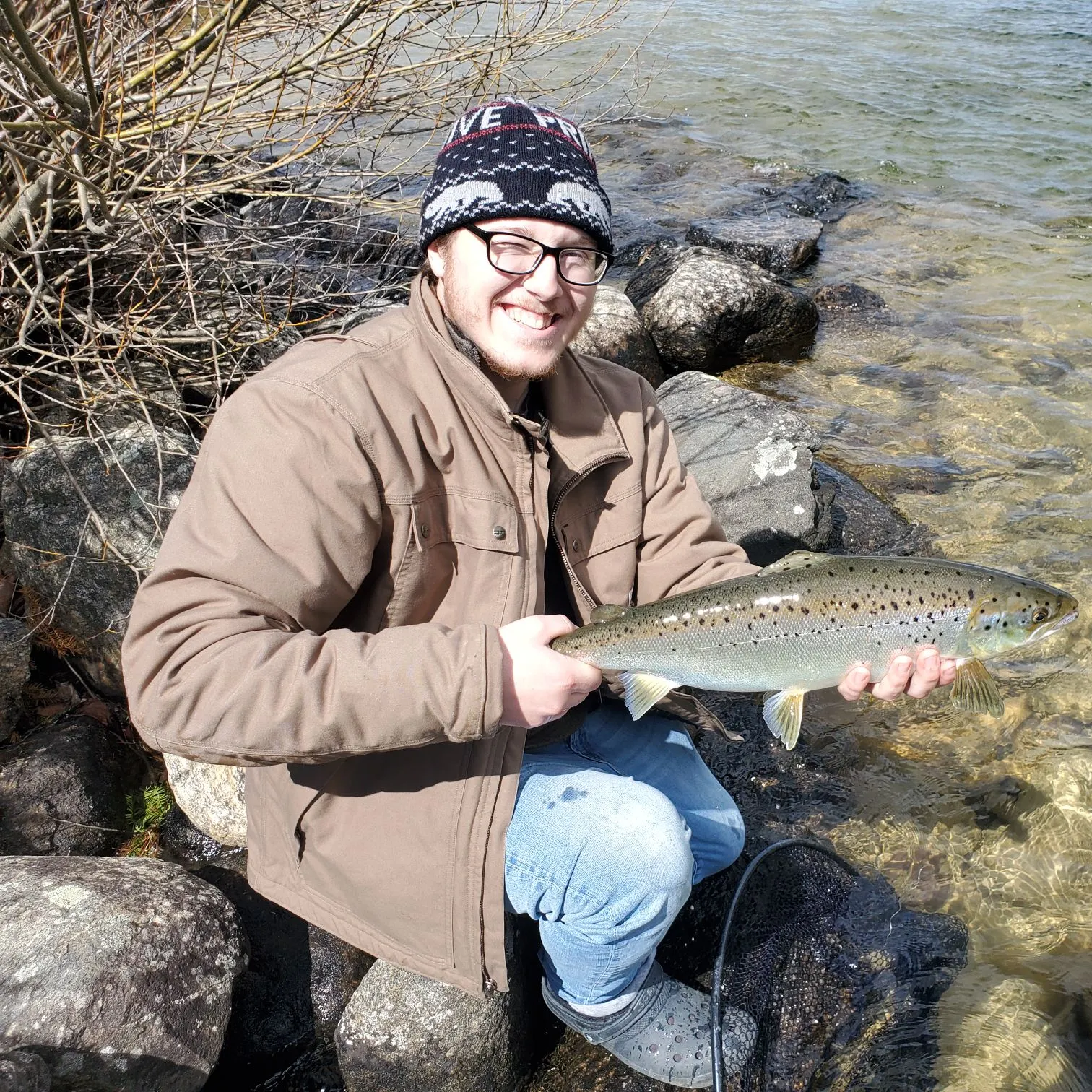 The most recent Landlocked atlantic salmon catches on Fishbrain