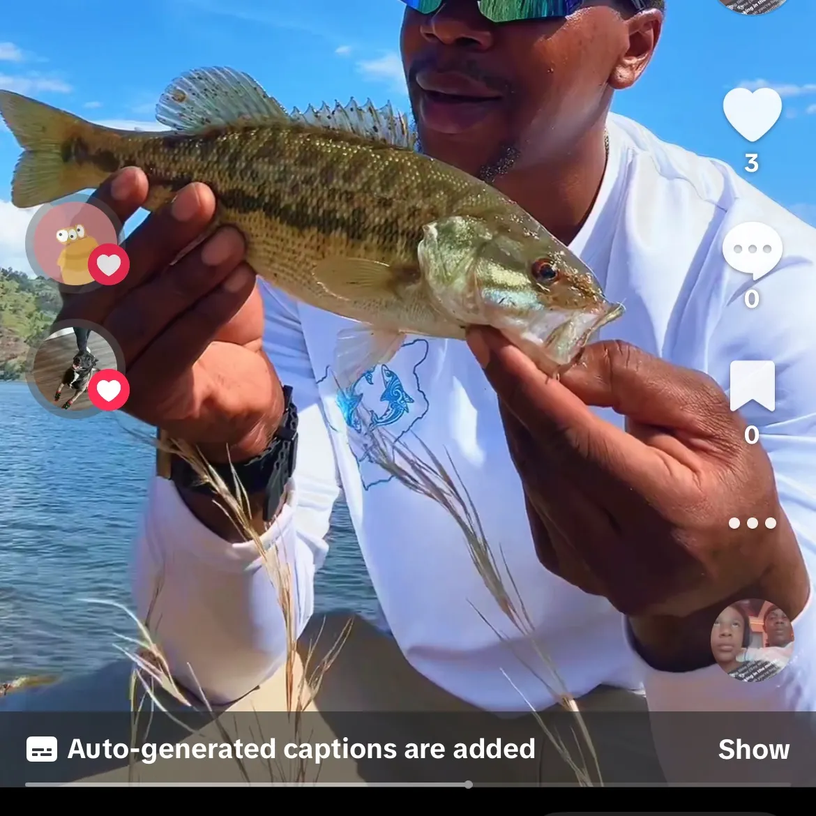 recently logged catches