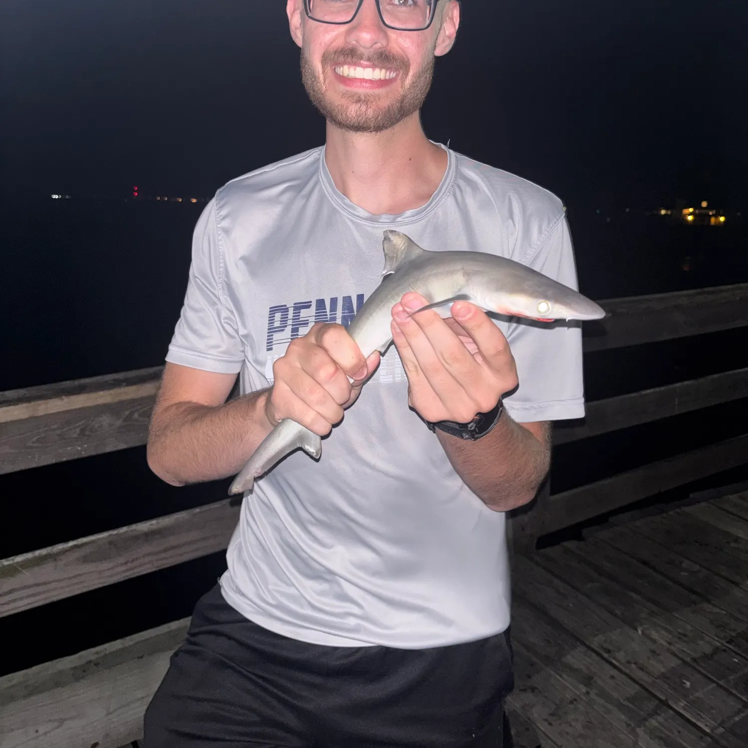 Atlantic sharpnose shark caught on Fishbrain