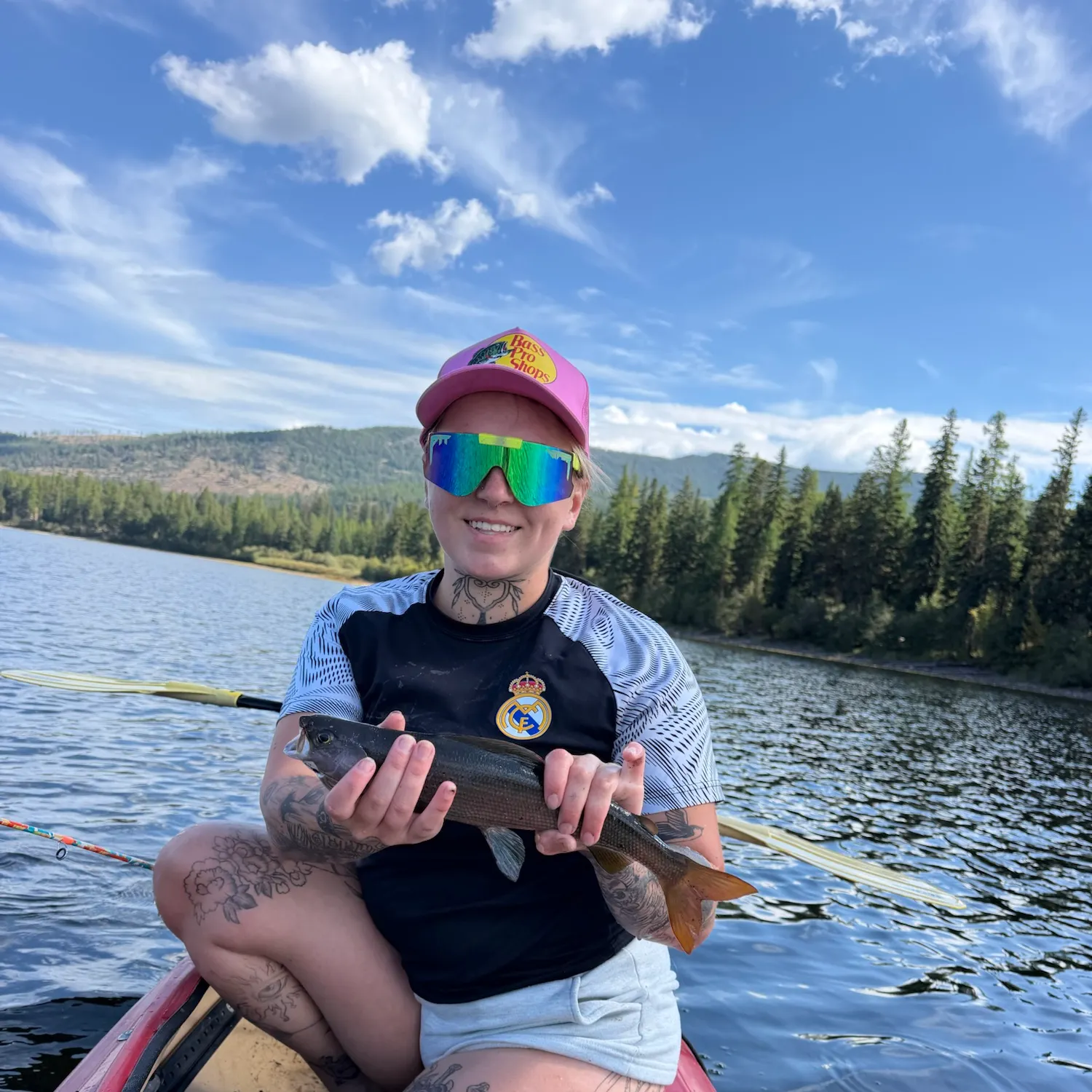 Arctic grayling caught on Fishbrain