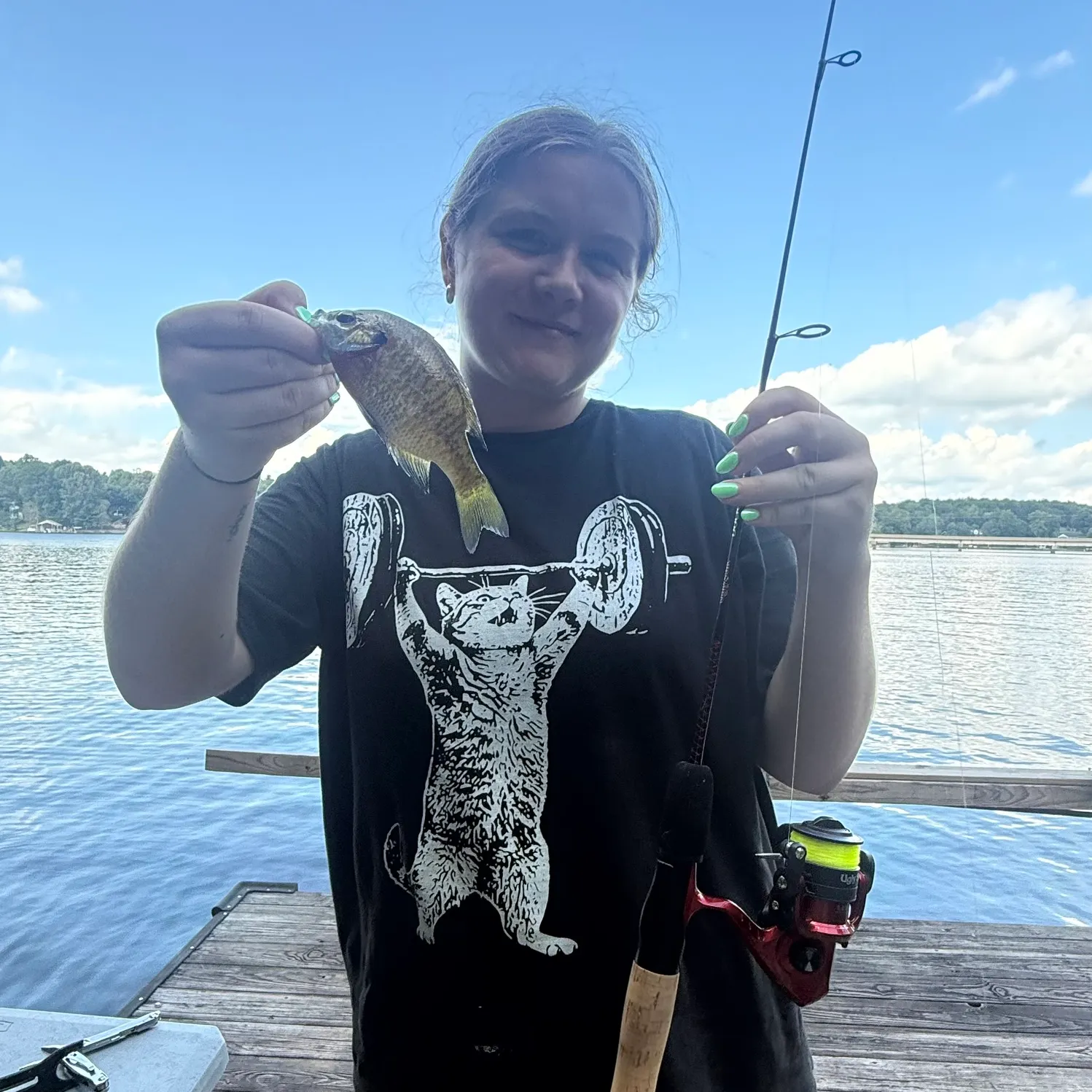 Bluegill caught on Fishbrain