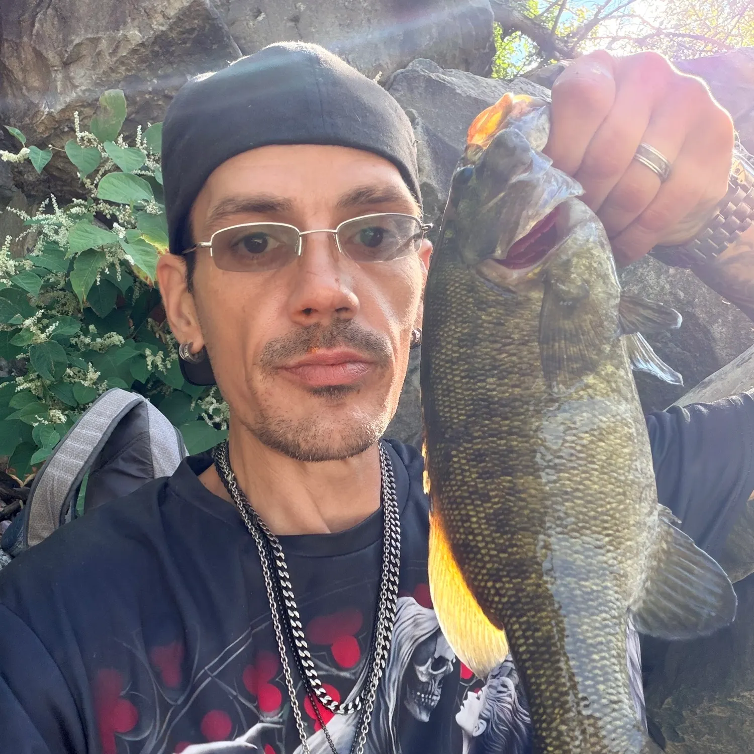 Smallmouth bass caught on Fishbrain