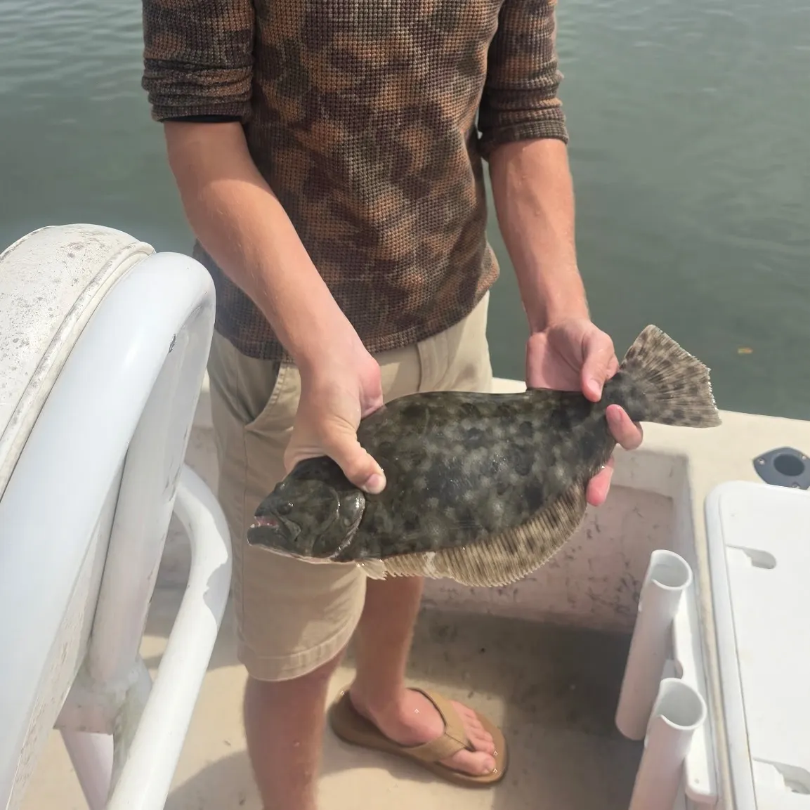 Summer flounder caught on Fishbrain