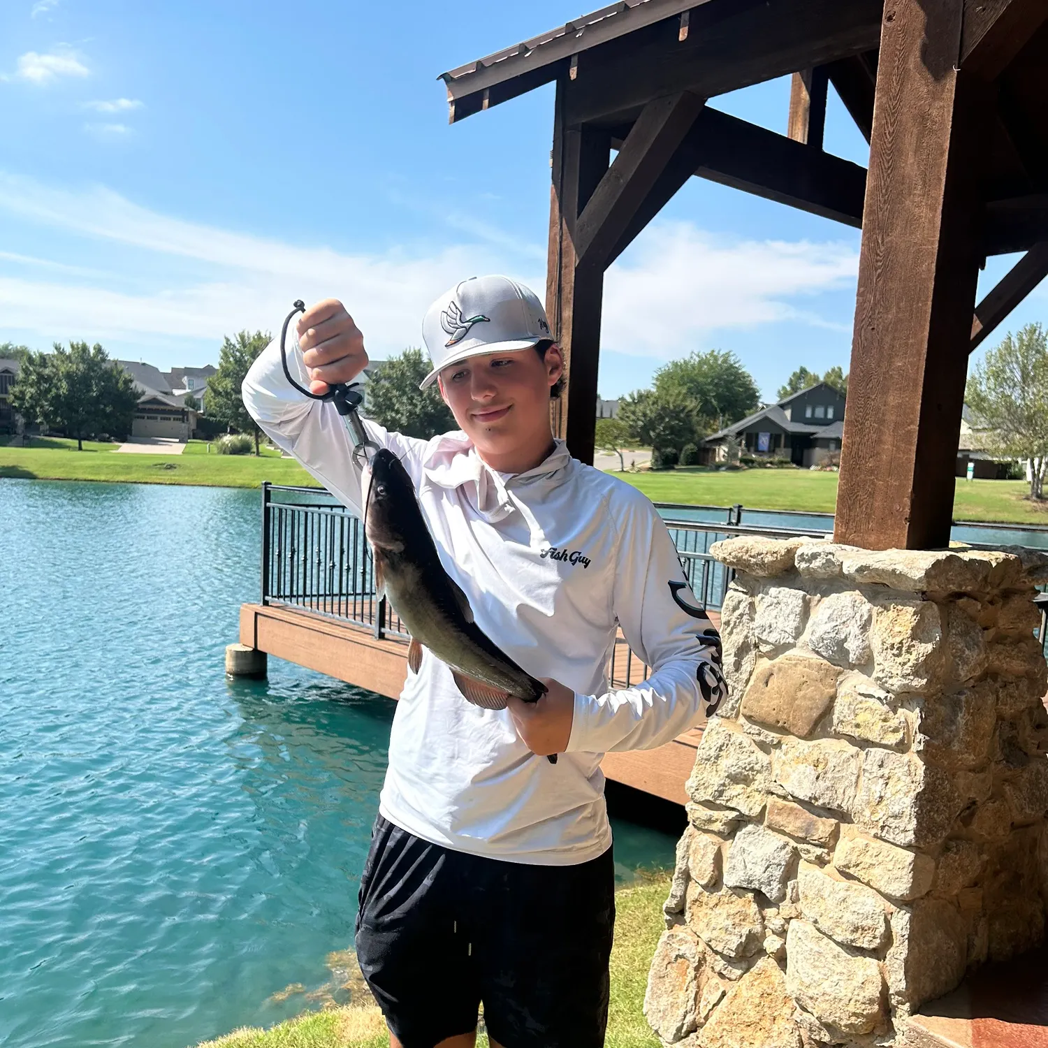 Channel catfish caught on Fishbrain