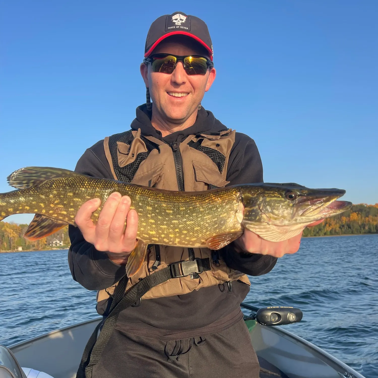 Northern pike caught on Fishbrain
