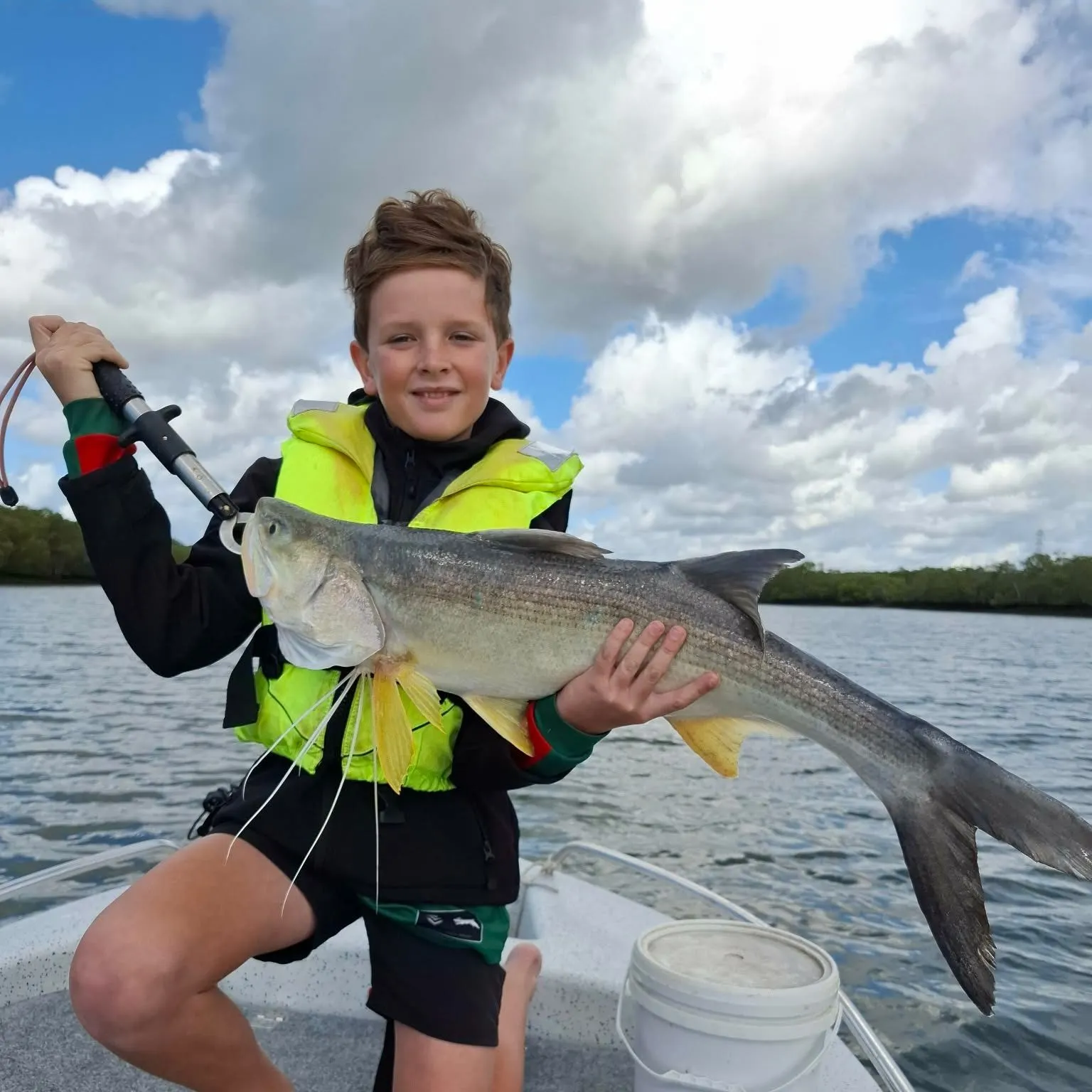 The most recent King threadfin catches on Fishbrain