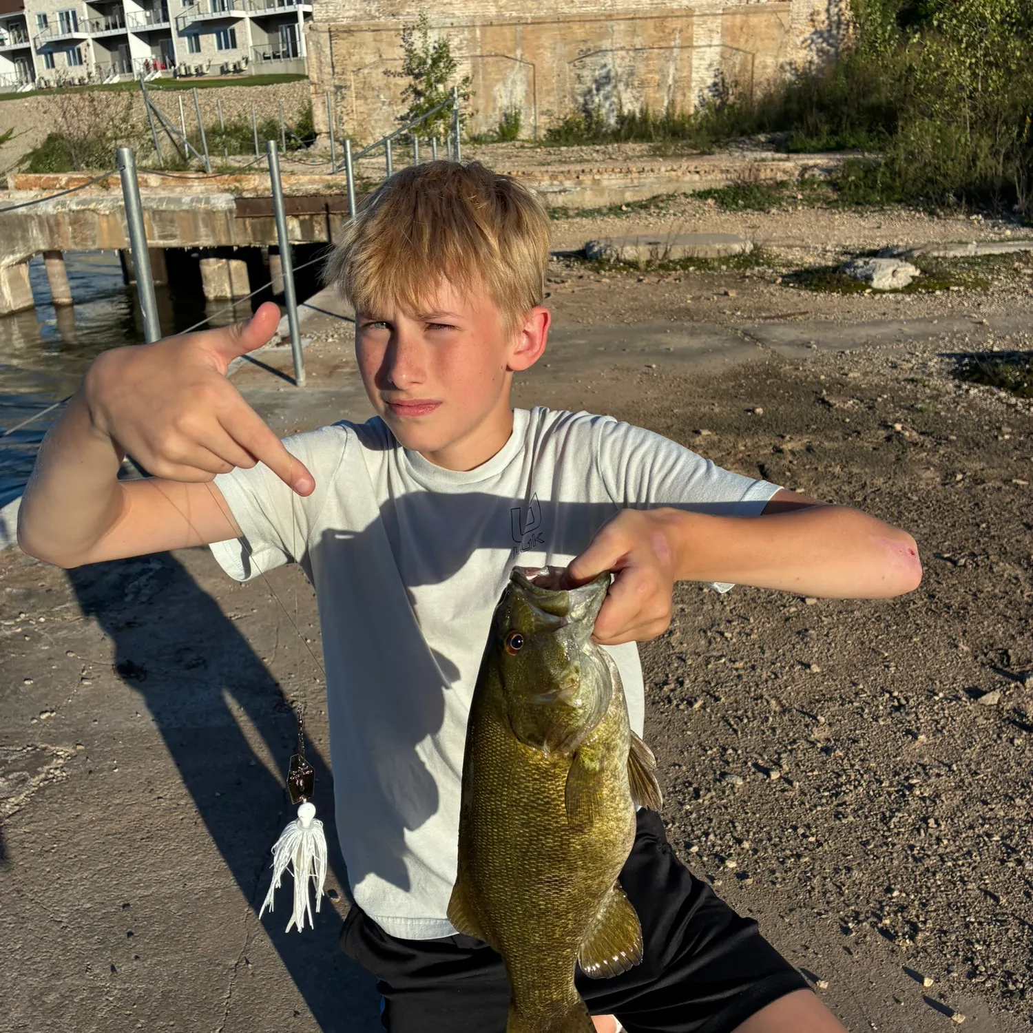 Smallmouth bass caught on Fishbrain