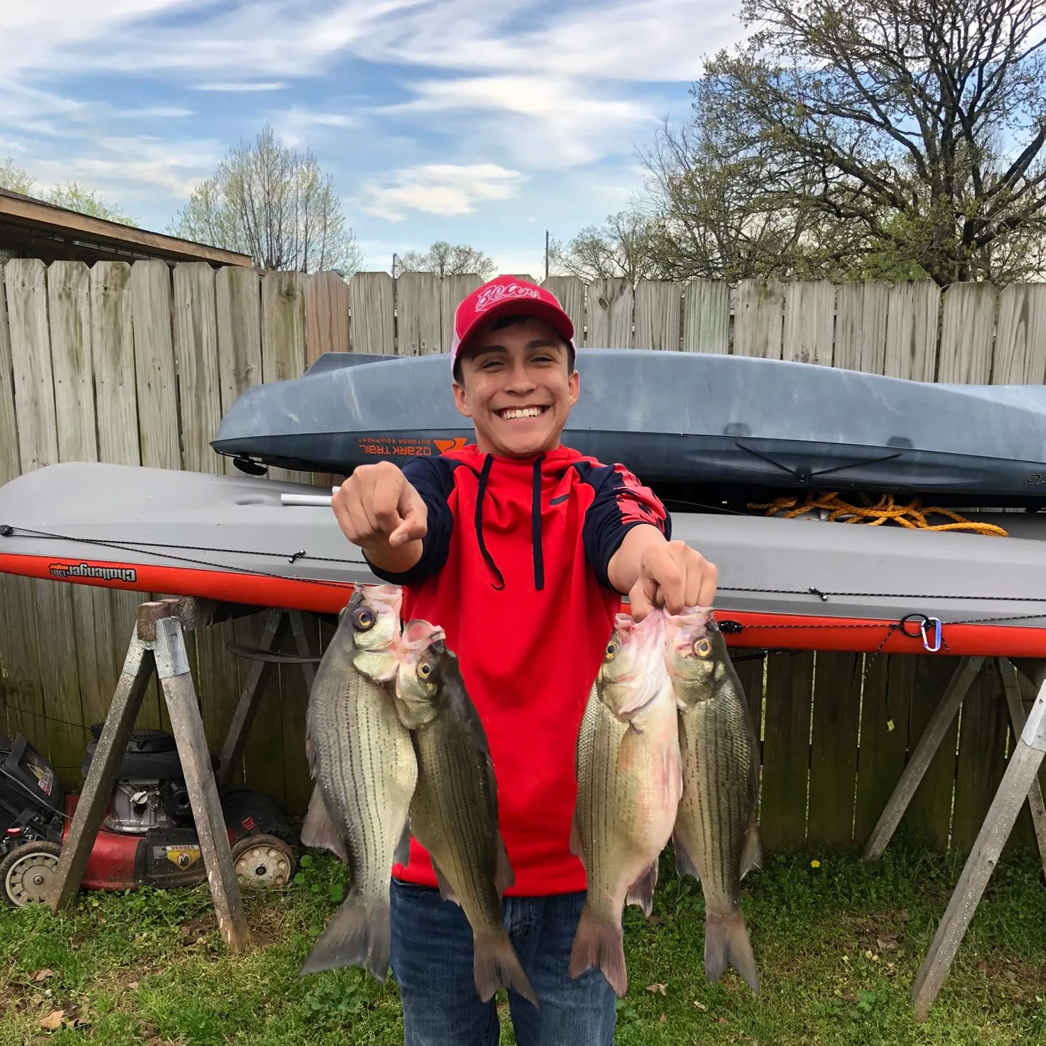 recently logged catches