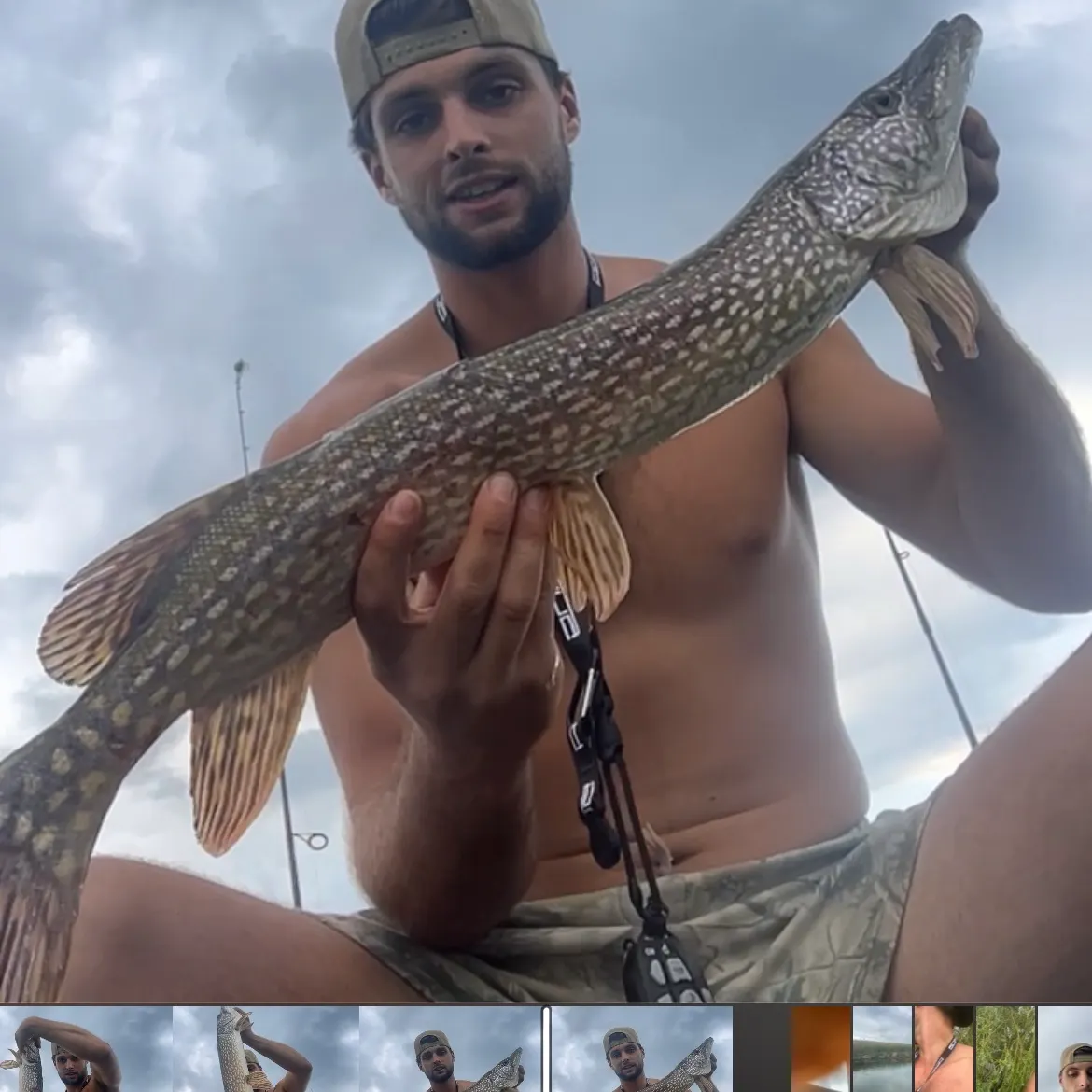 recently logged catches