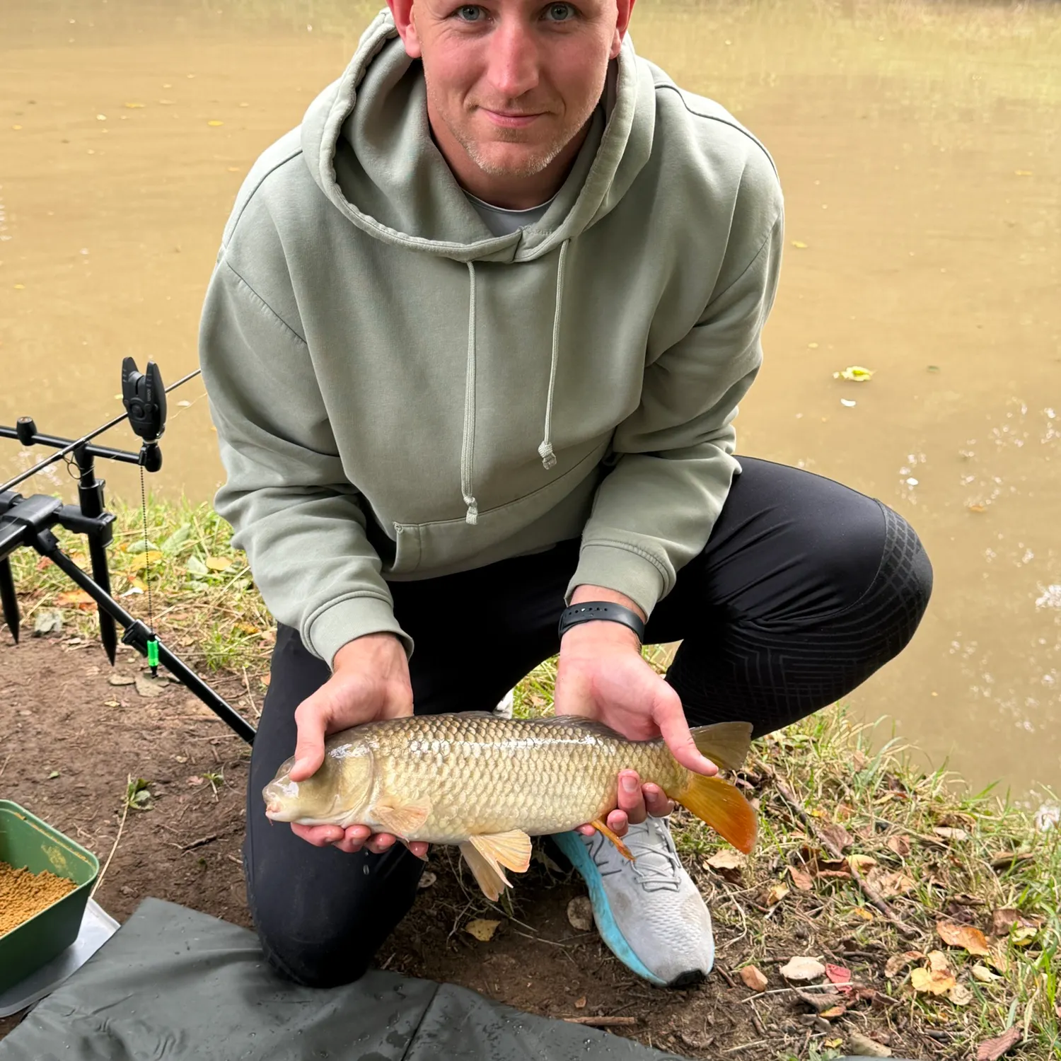Common carp caught on Fishbrain