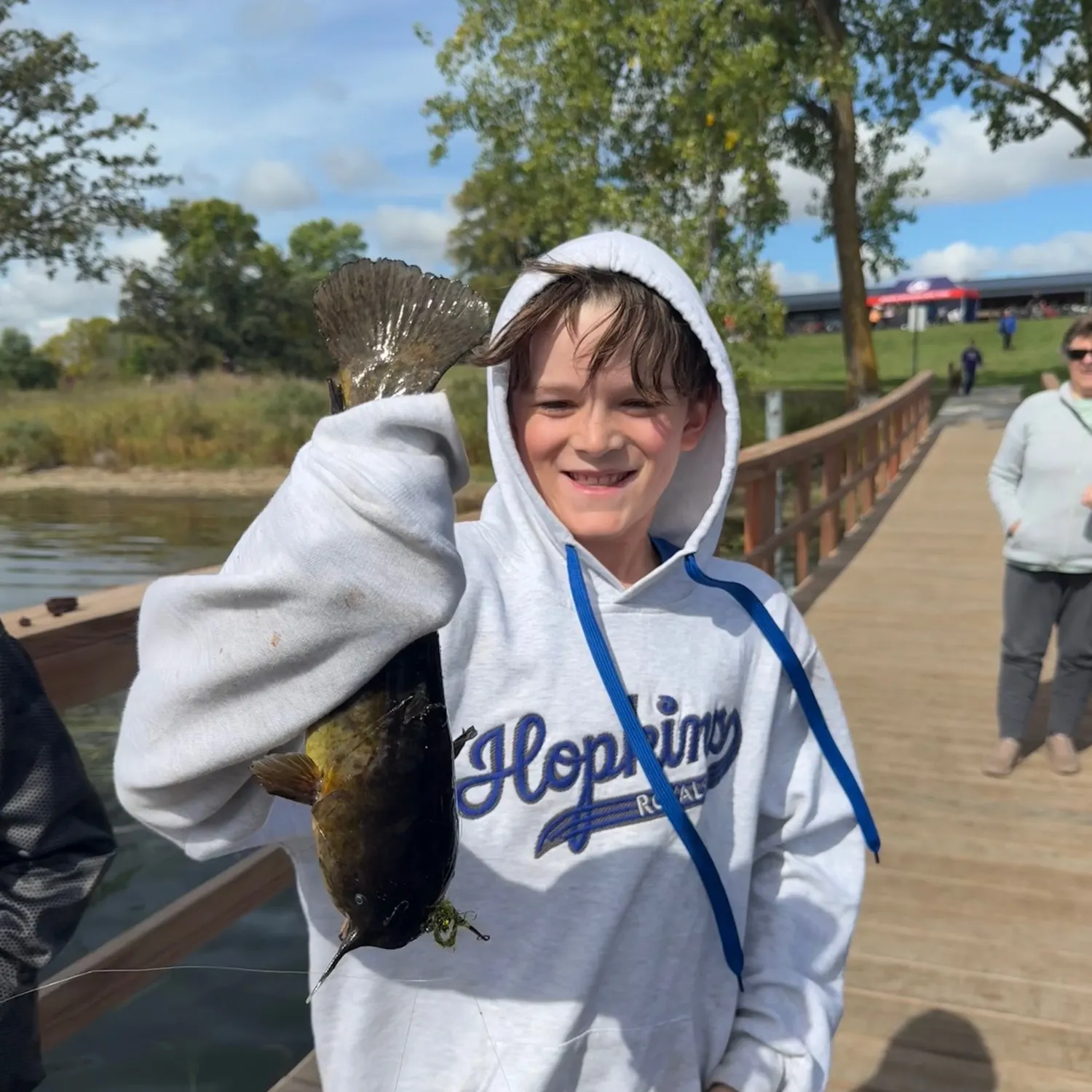 Black bullhead caught on Fishbrain