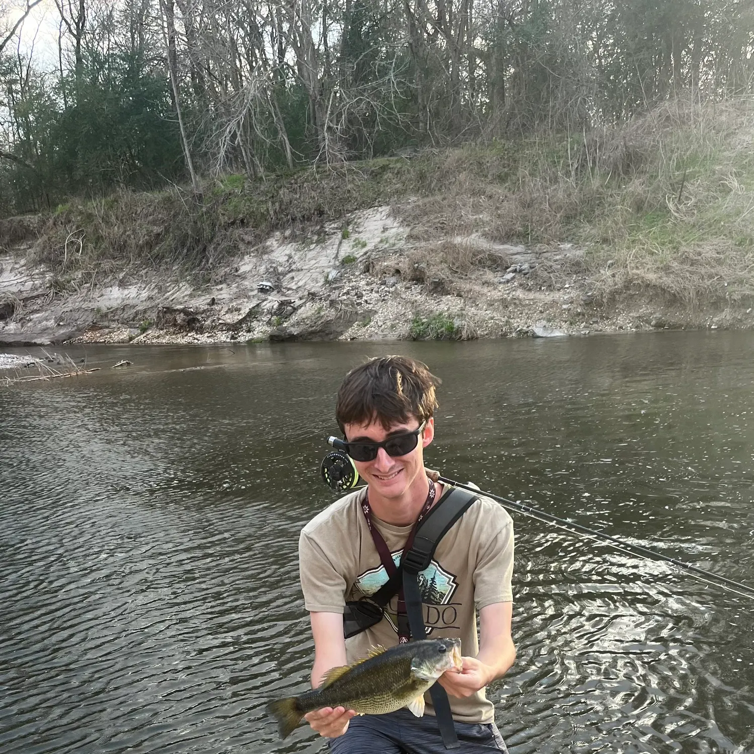 Spotted bass caught on Fishbrain