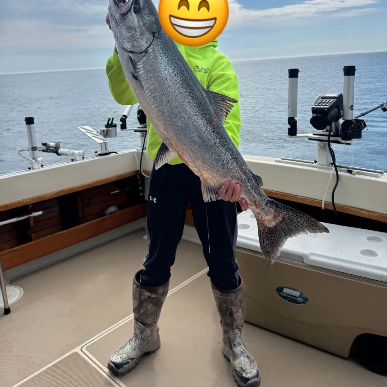 The most recent Chinook salmon catches on Fishbrain