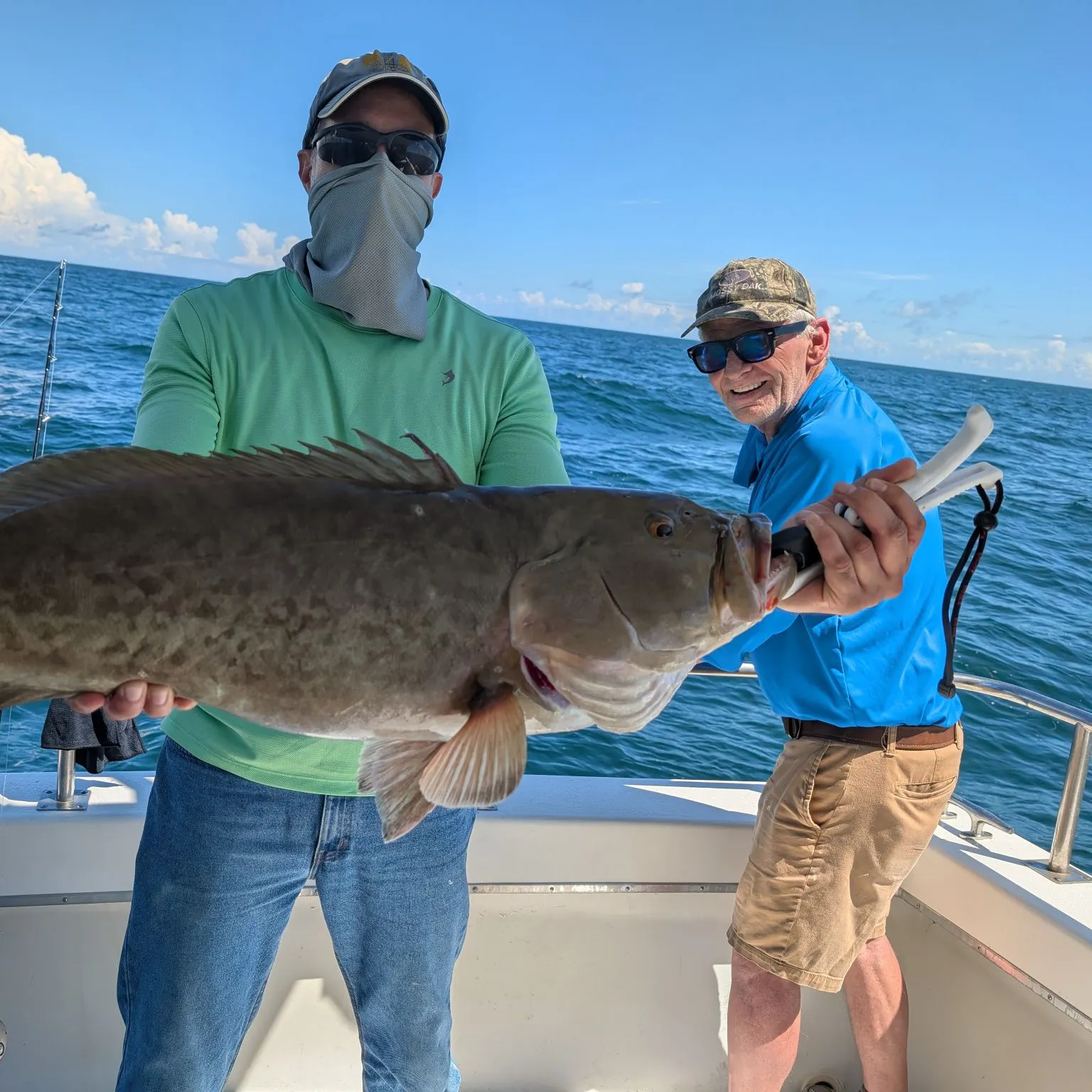 Gag grouper caught on Fishbrain