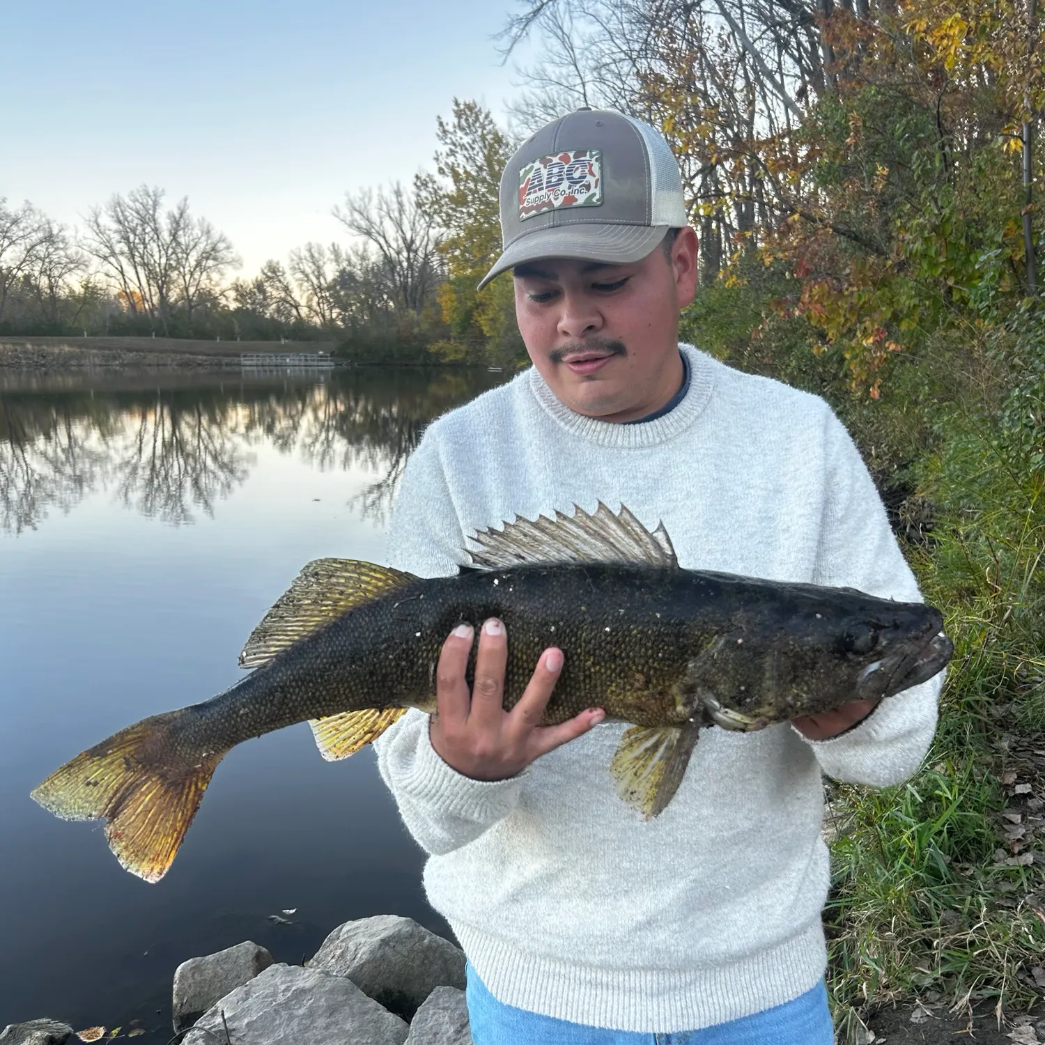 Walleye caught on Fishbrain