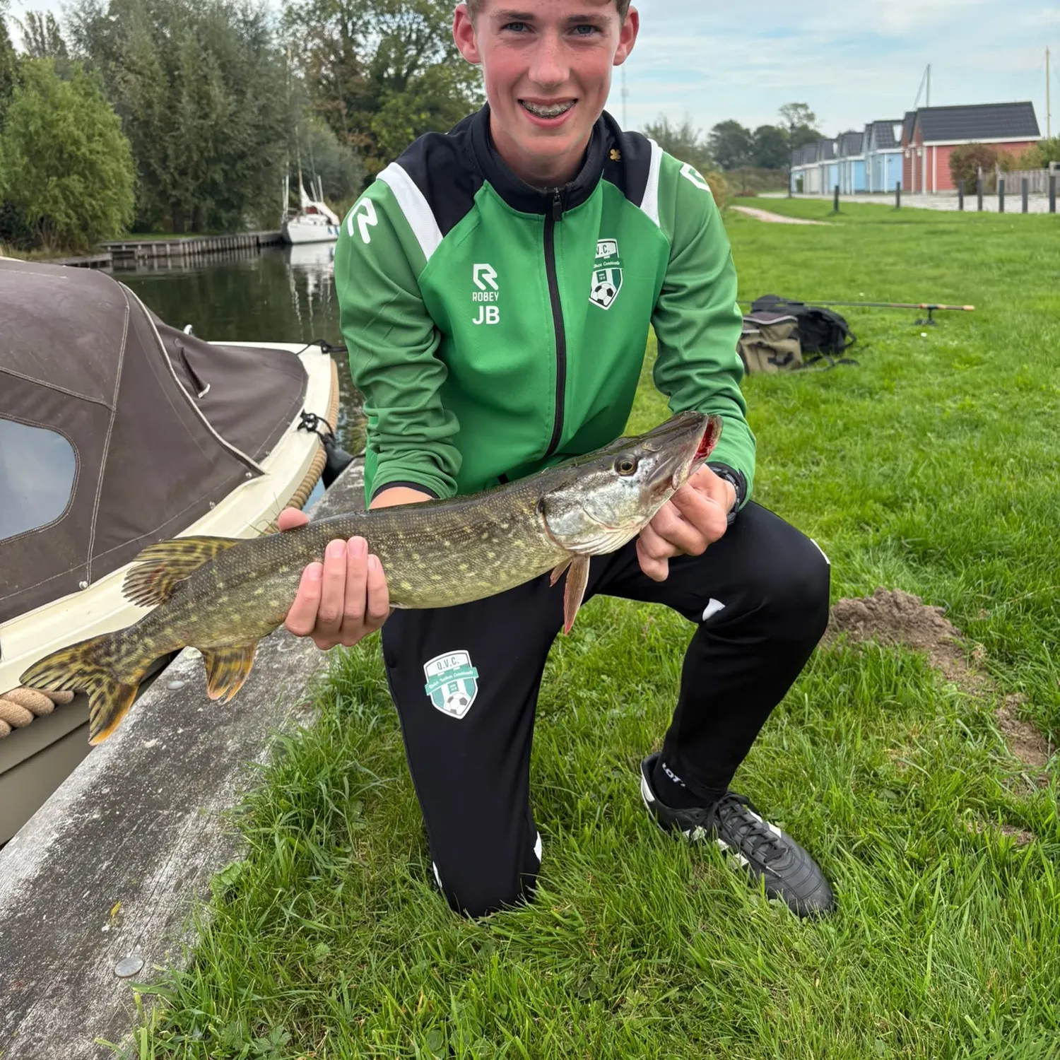 Northern pike caught on Fishbrain