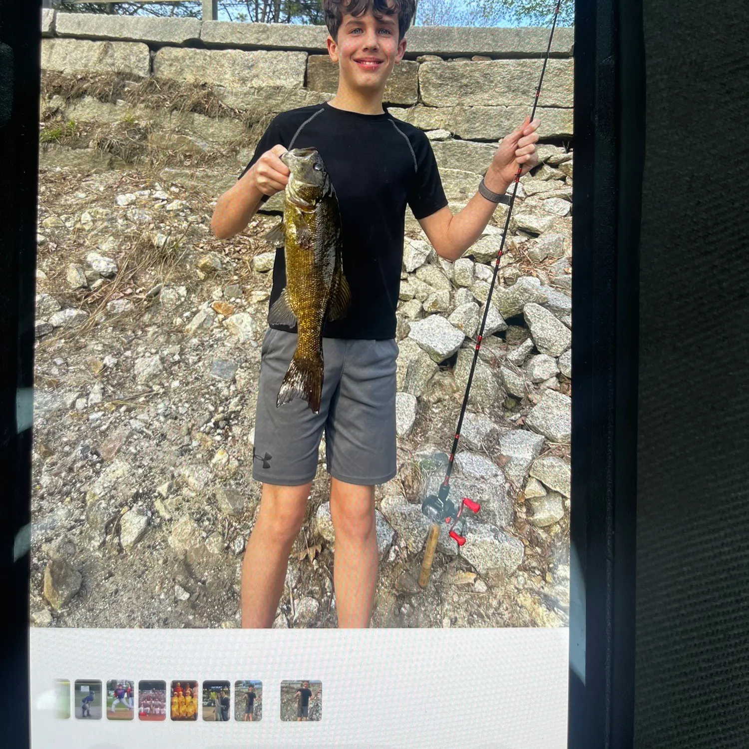 recently logged catches