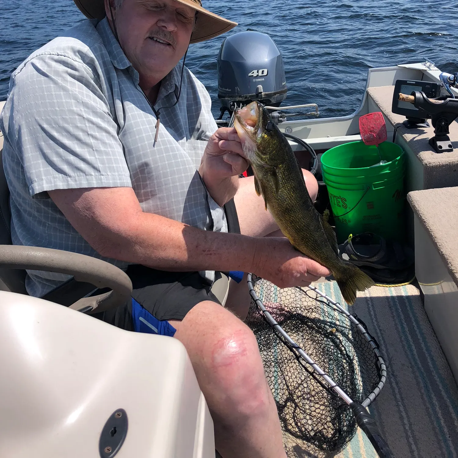 Walleye caught on Fishbrain
