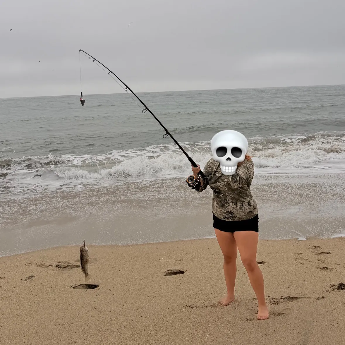 White croaker caught on Fishbrain