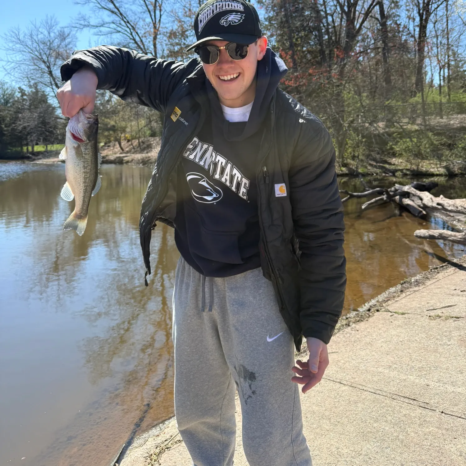 recently logged catches