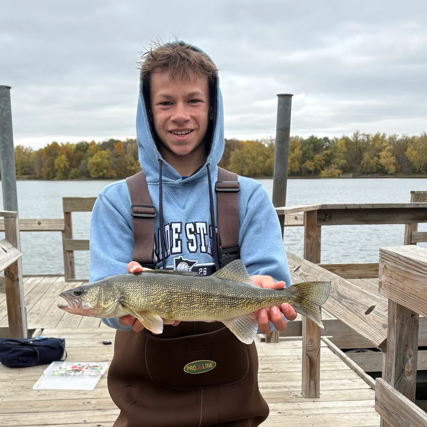 Walleye caught on Fishbrain
