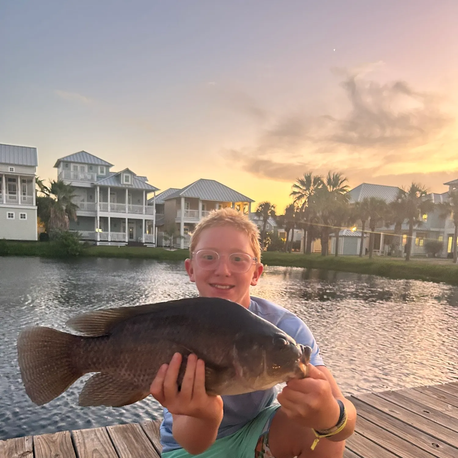 Nile tilapia caught on Fishbrain