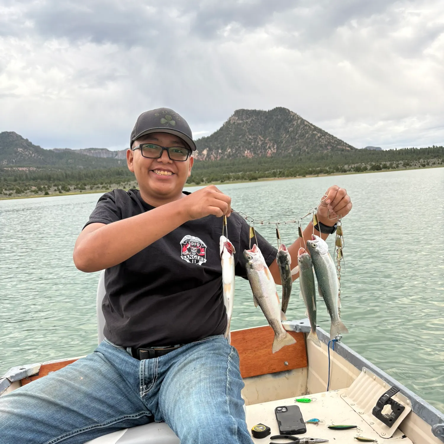 recently logged catches