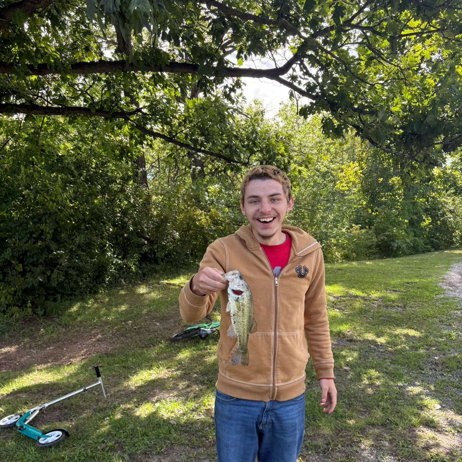 Spotted bass caught on Fishbrain