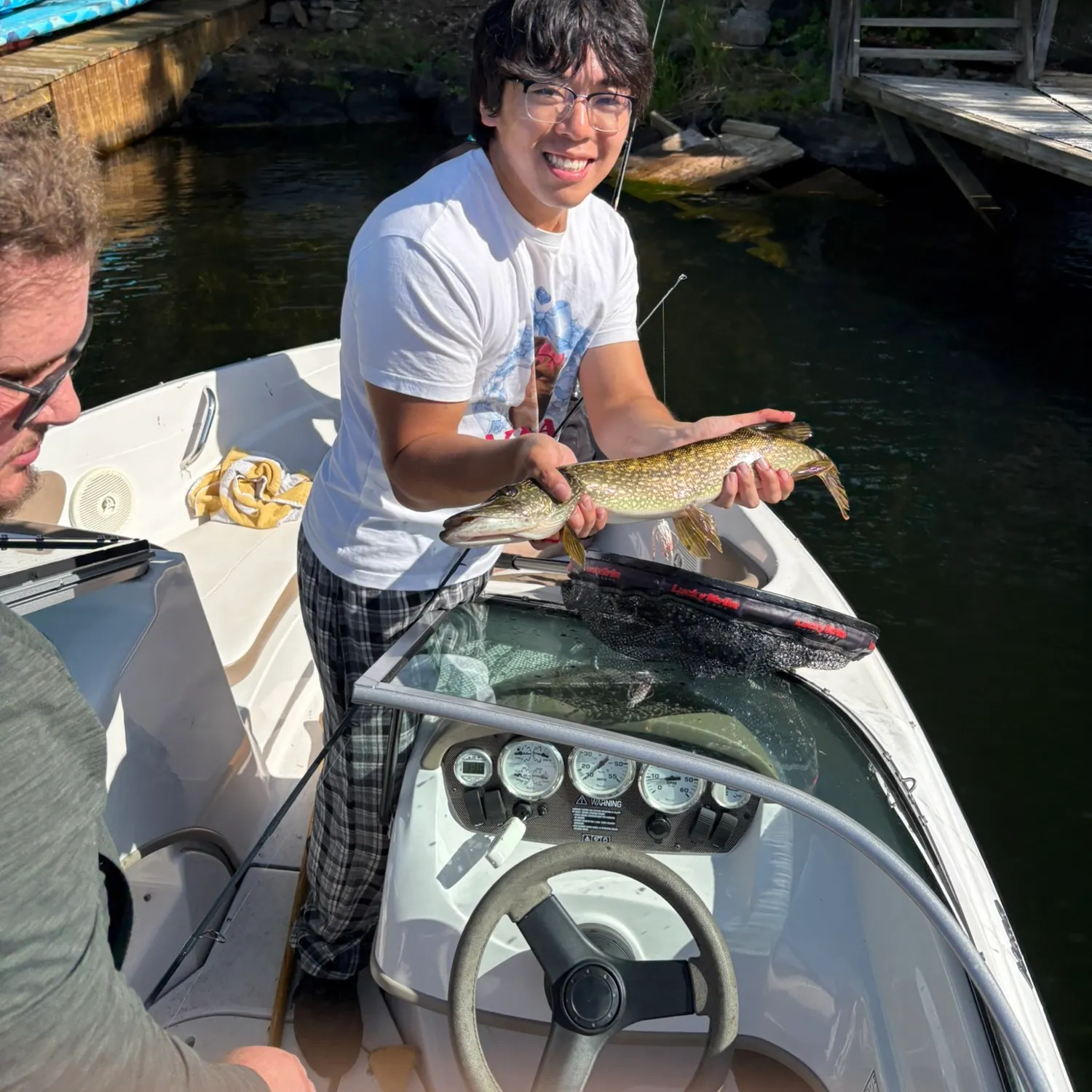 Northern pike caught on Fishbrain
