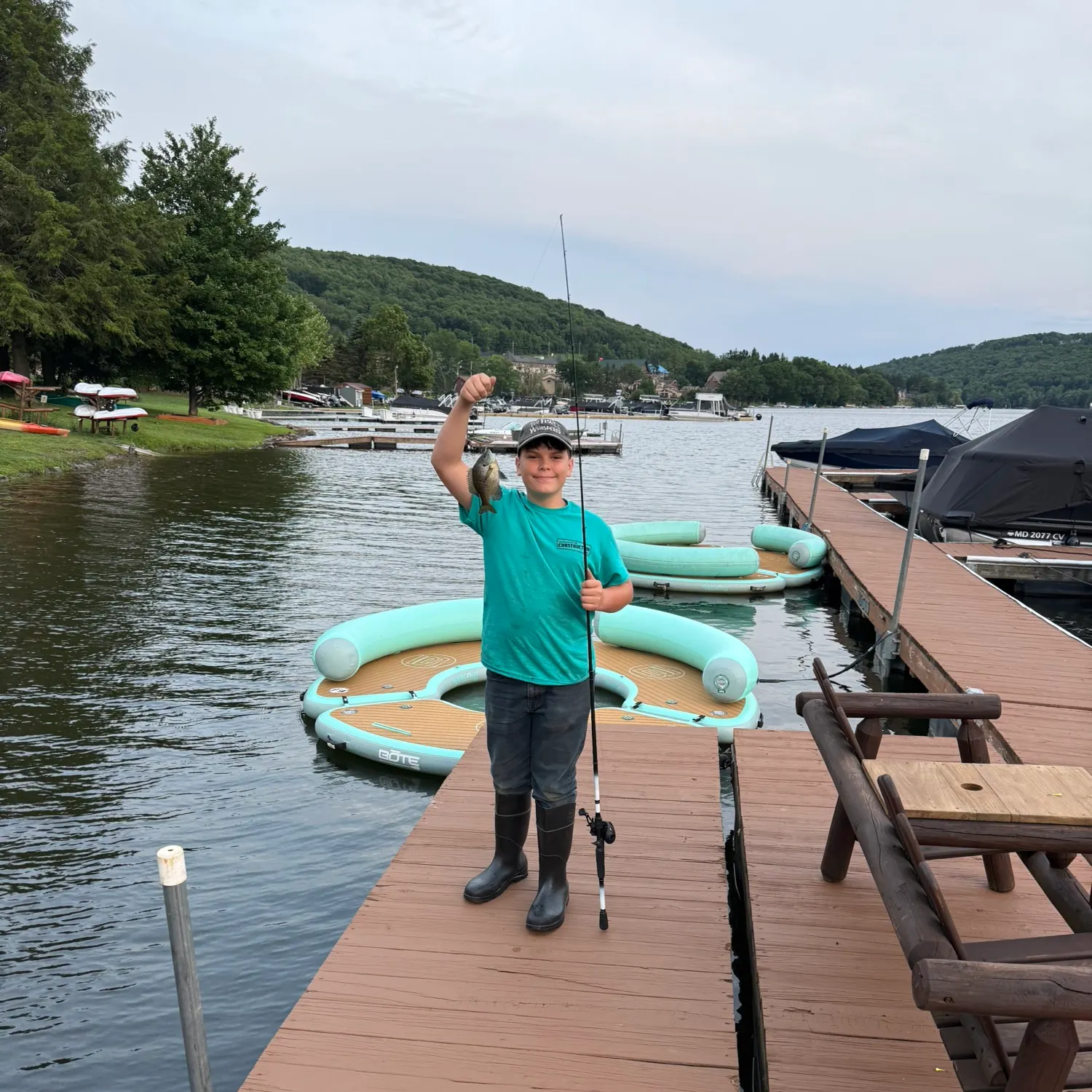 recently logged catches