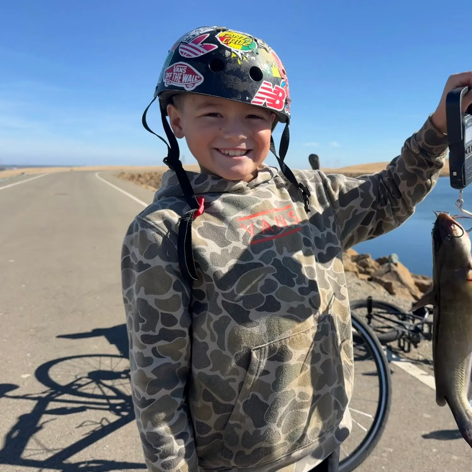 Channel catfish caught on Fishbrain