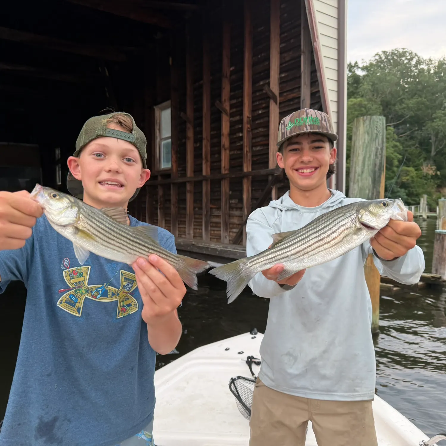 recently logged catches