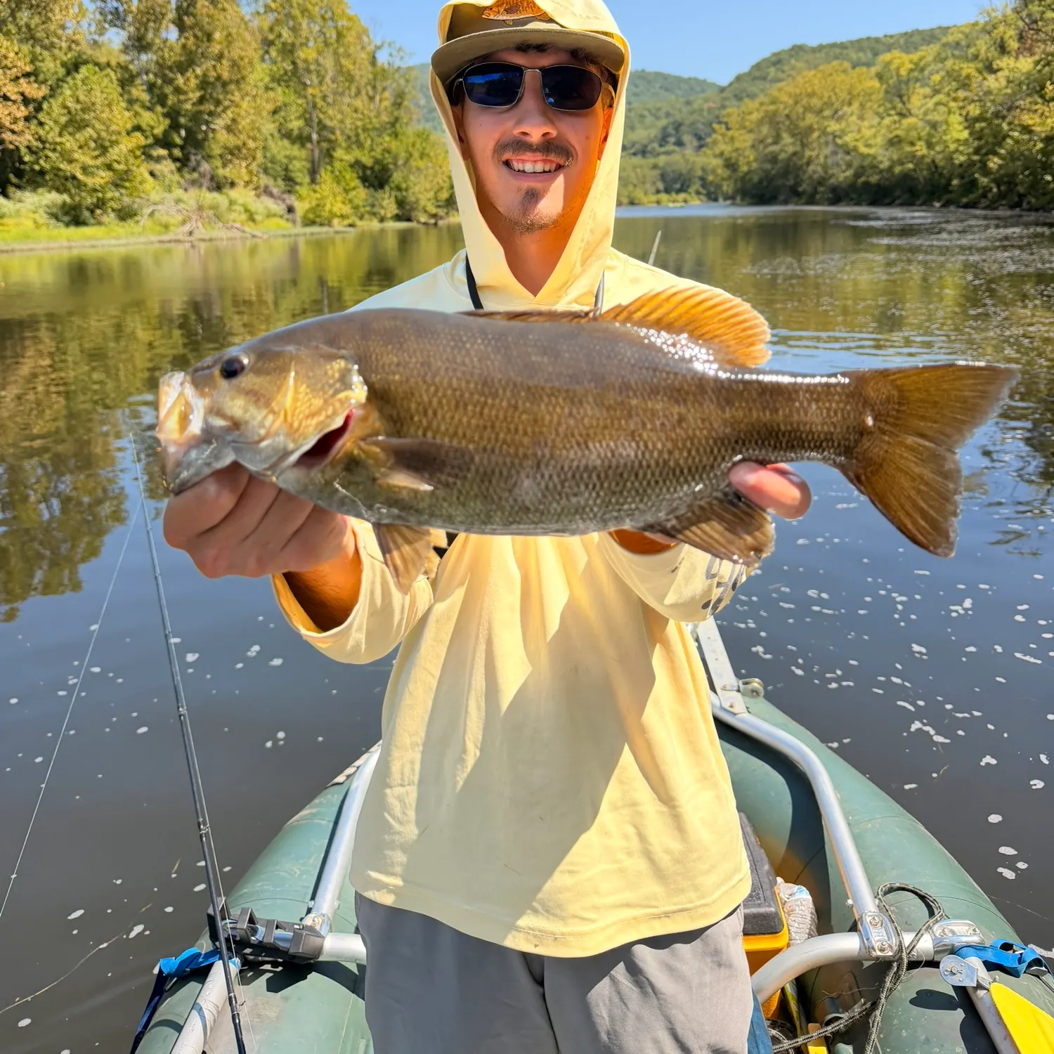 Smallmouth bass caught on Fishbrain
