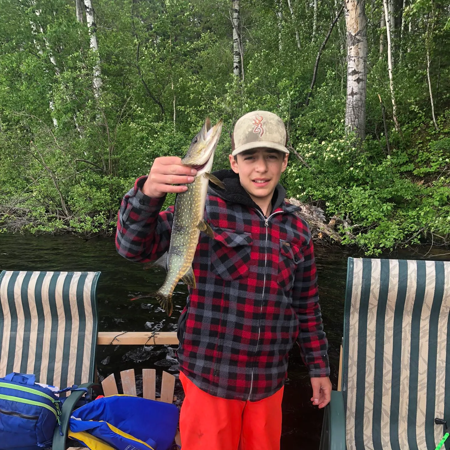 recently logged catches