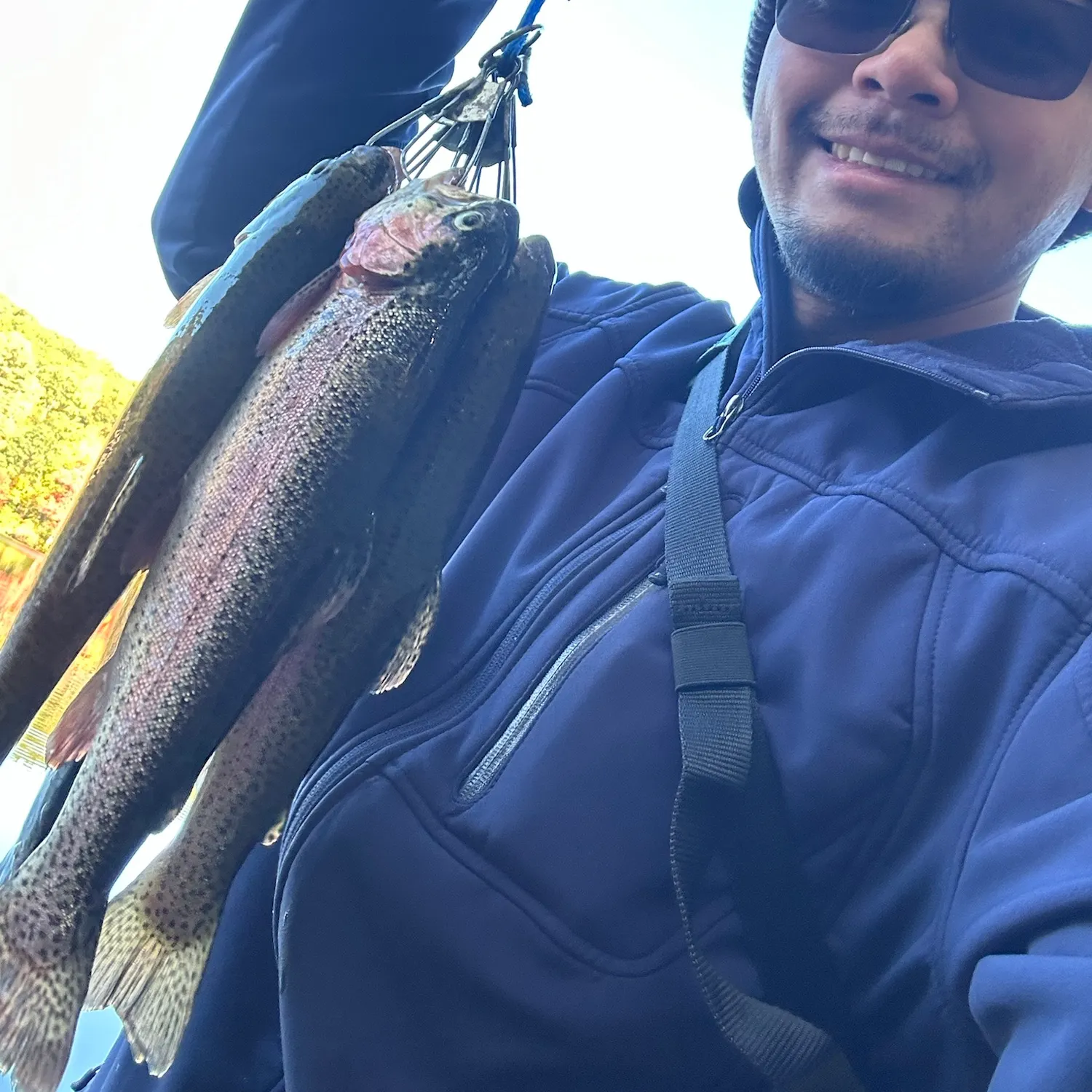 Rainbow trout caught on Fishbrain